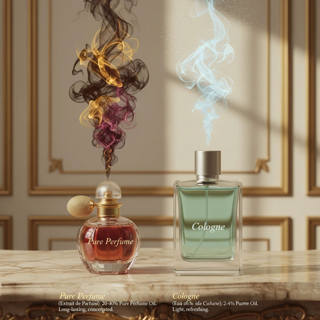 عطر خالص و تفاوت آن با ادکلن