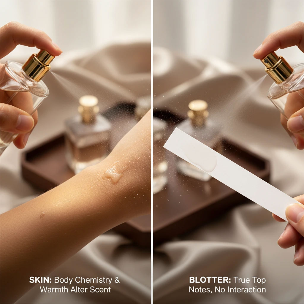 پوست در برابر بلاتر، کدام صحنه نمایش واقعی عطر است؟