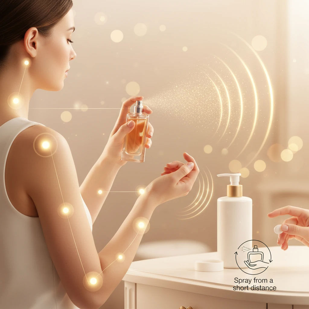 چگونه عطر بزنیم تا ماندگاری و پخش بوی بیشتری داشته باشد؟